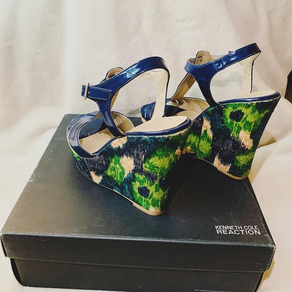 Colorful Wedge Heels - Picture 3 of 4